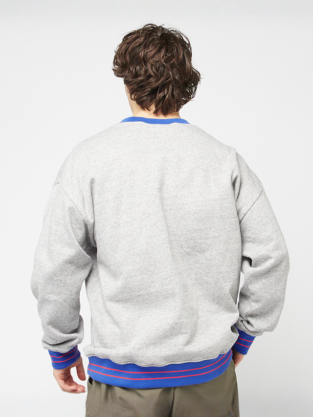 Mitchell & Ness, NBA New York Knicks Full Field Satin Fleece Crew, szary, Obraz 2 z 6