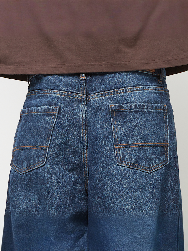 Urban Classics, Heavy Ounce Baggy Fit Jeans, blue, Image 4 of 5