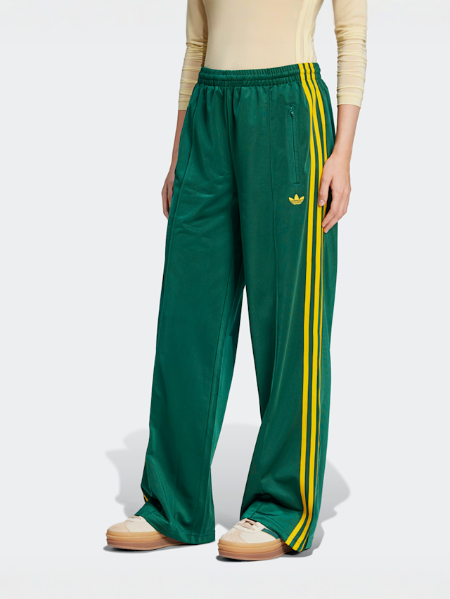 adidas Originals, Firebird Loose Track Pants, green, Image 1 of 5