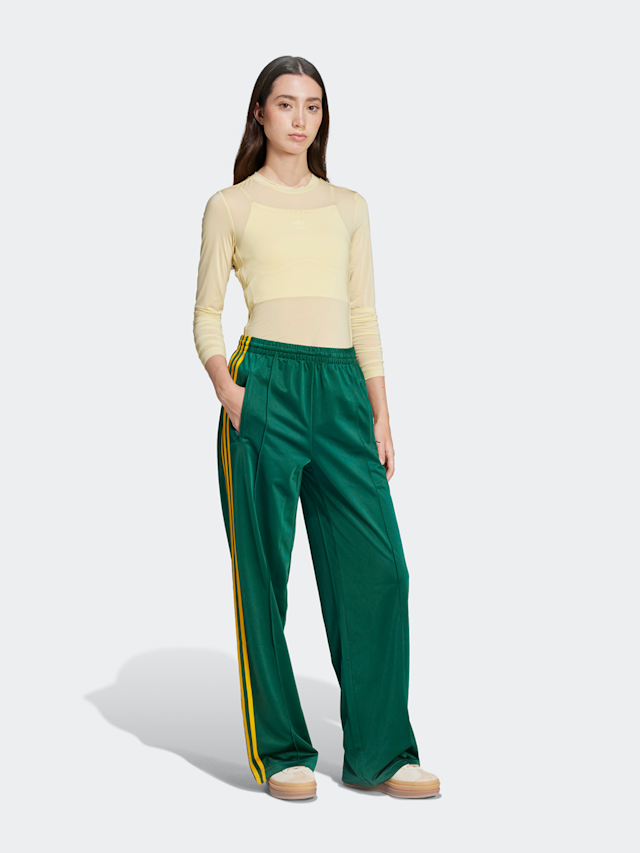 adidas Originals, Firebird Loose Track Pants, green, Image 5 of 5