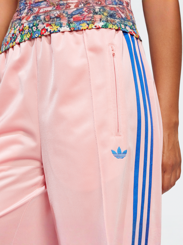 adidas Originals, Firebird Loose Track Pants, Pink, Image 3 of 5