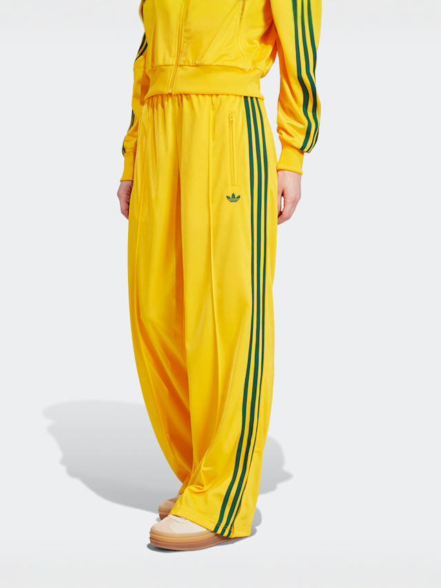 adidas Originals, Firebird Loose Track Pants, yellow, Image 1 of 4