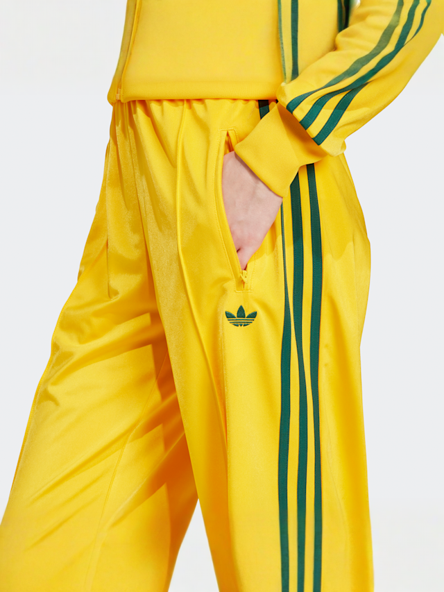 adidas Originals, Firebird Loose Track Pants, yellow, Image 3 of 4