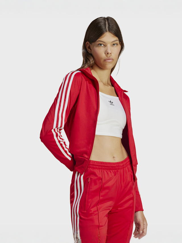 adidas Originals, adicolor Firebird Trainingsjacke, rood, Afbeelding 3 van 5