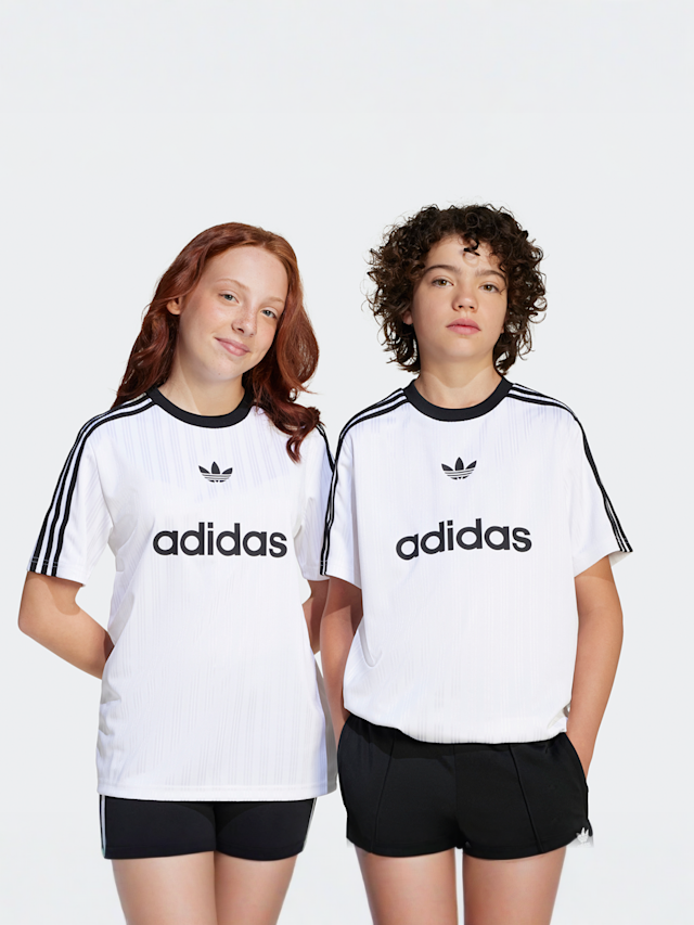 adidas Originals, 3-Streifen T-Shirt, white, Image 1 of 5