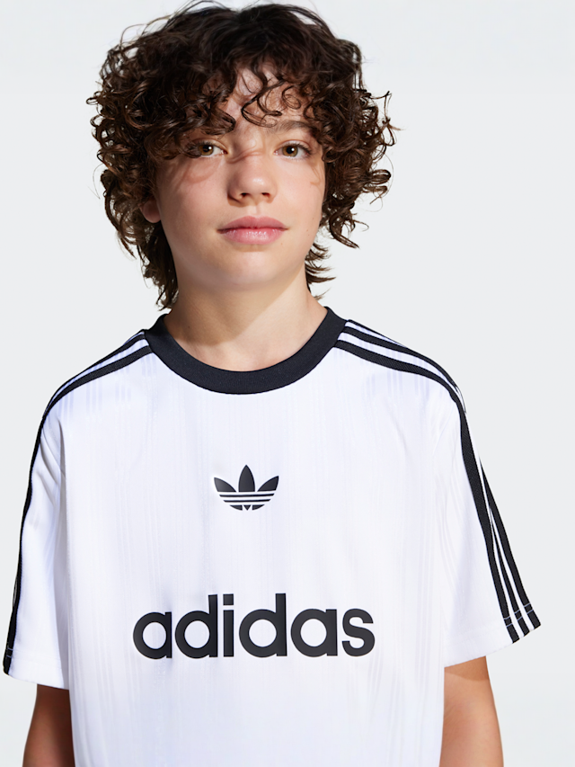 adidas Originals, 3-Streifen T-Shirt, white, Image 3 of 5