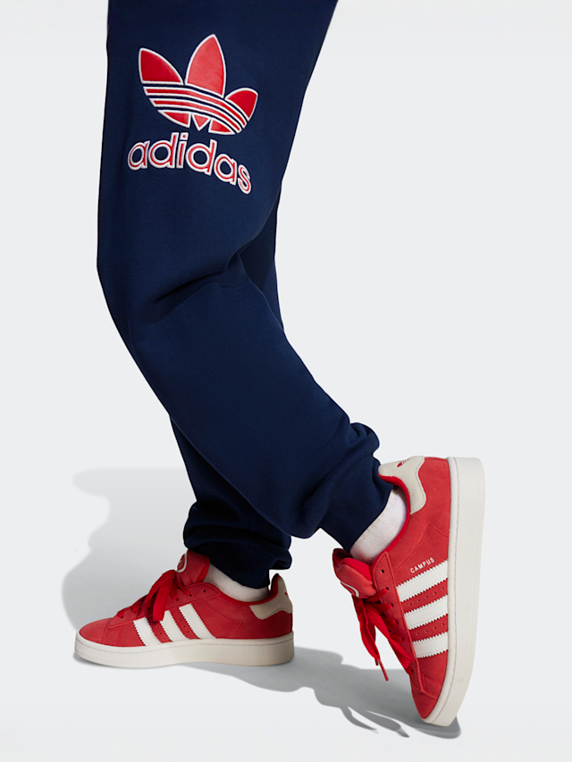 adidas Originals, Big Logo Sweatpants, blue, Image 3 of 5