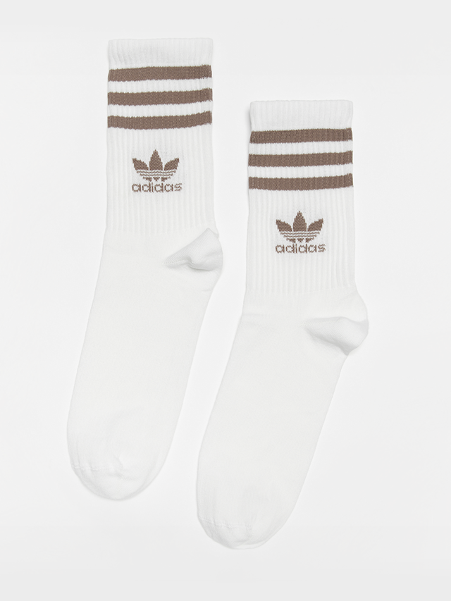 adidas Originals, 3 PACK - adicolor Crew Socks, white, Image 1 of 2