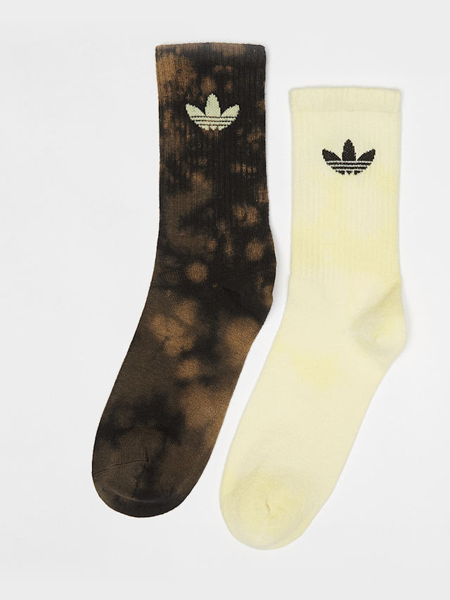 adidas Originals, 2 PACK - Trefoil Cushion Crew Socks Acid Wash, multi-colour, Image 1 of 2