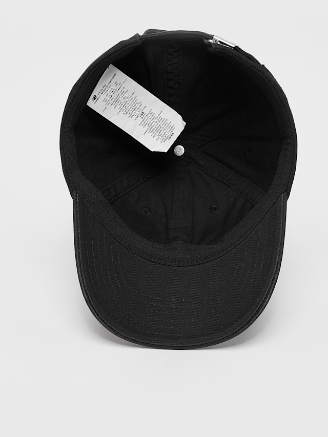 New Balance, 6 Panel NB Patch Logo Hat, black, Image 3 of 4