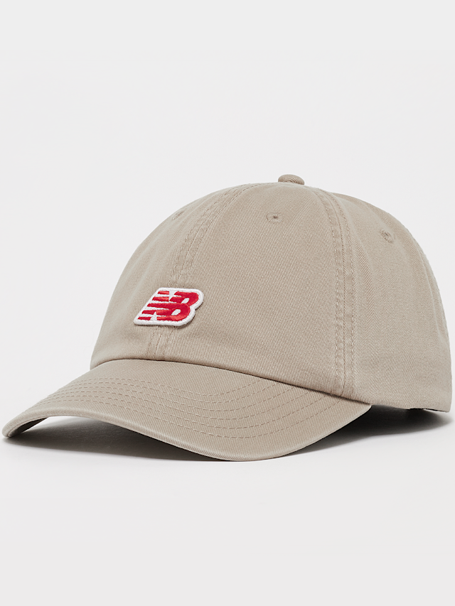 New Balance, 6 Panel NB Patch Logo Hat, beige, Image 1 of 4