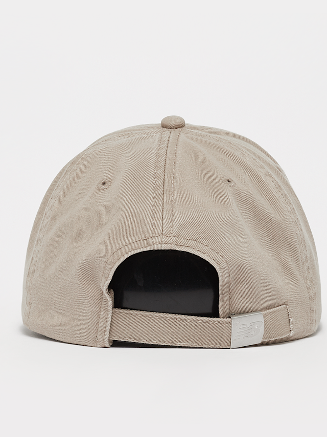 New Balance, 6 Panel NB Patch Logo Hat, beige, Image 2 of 4