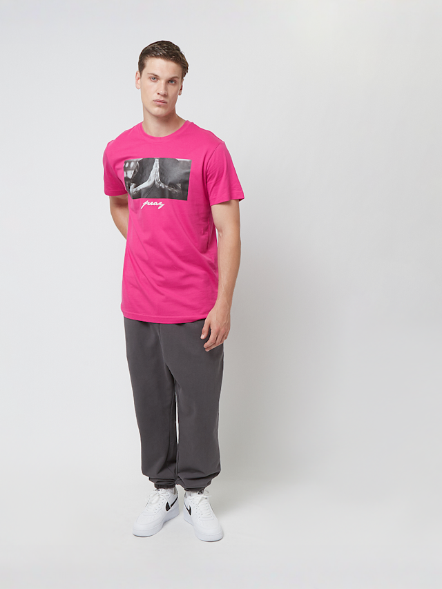Mister Tee, Pray Tee, Pink, Image 4 of 4