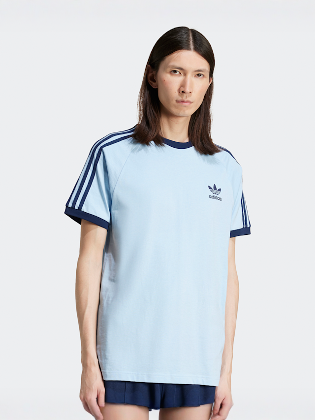 adidas Originals, 3-Streifen T-Shirt, blue, Image 1 of 5