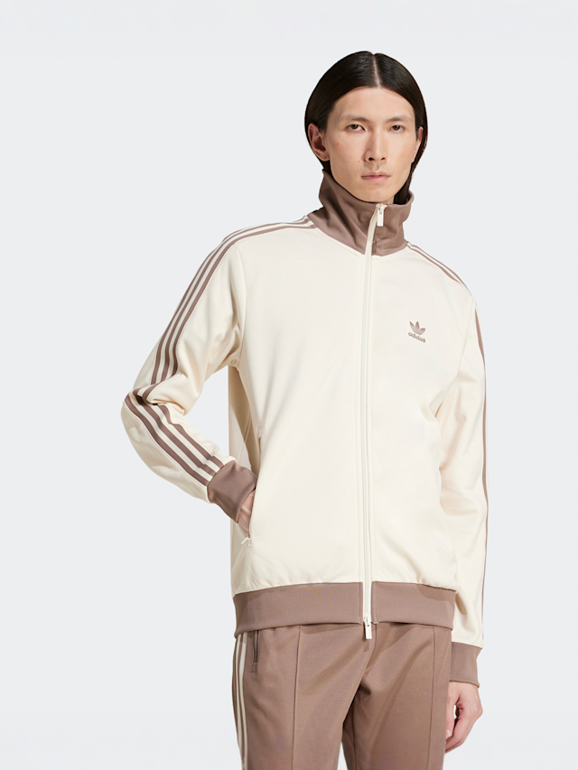 adidas Originals, Classic Track Jacket, beige, Image 1 of 5