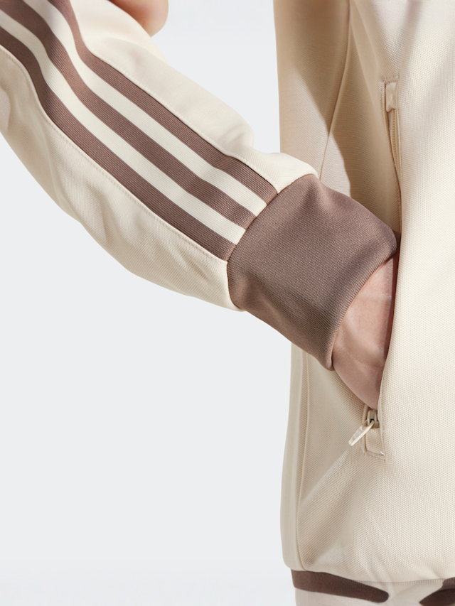 adidas Originals, Classic Track Jacket, beige, Image 4 of 5