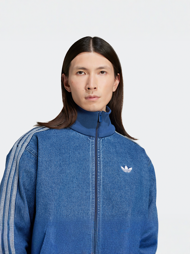 adidas Originals, Denim Firebird trainingsjacke, blauw, Afbeelding 3 van 5