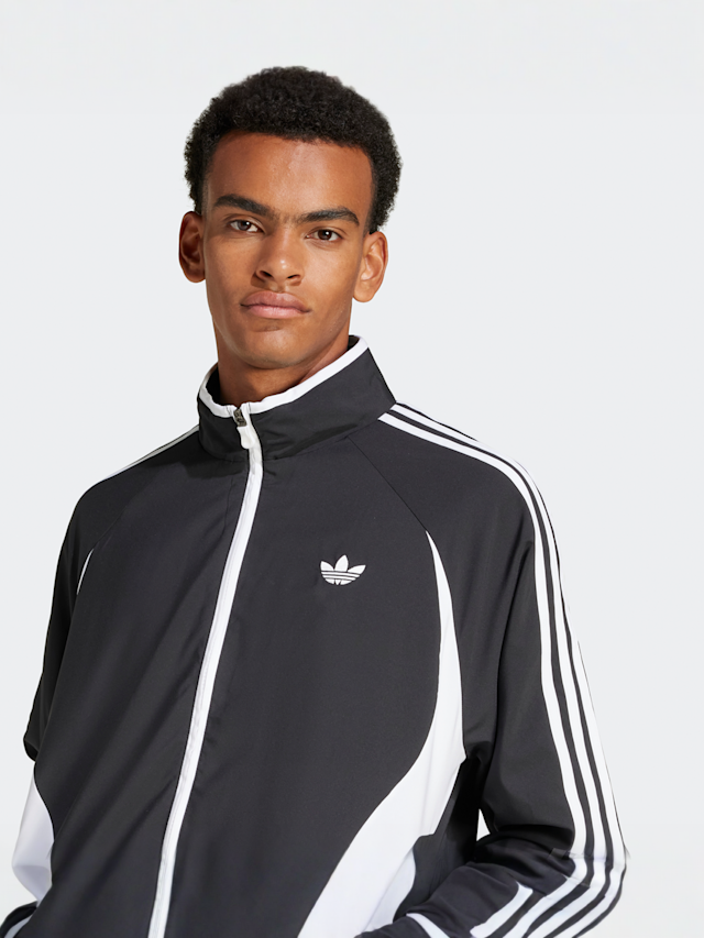 adidas Originals, Teamgeist Track Jacket, black, Image 3 of 5