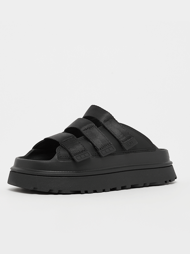 UGG, GoldenGlow Slide dark sand, zwart, Afbeelding 2 van 7