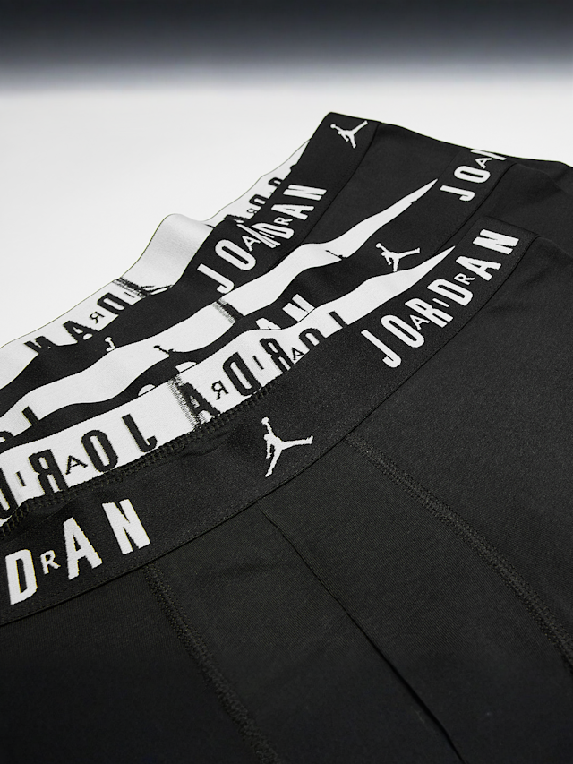 Jordan, 3 PACK - Flight Cotton Trunk, czarny, Obraz 2 z 2