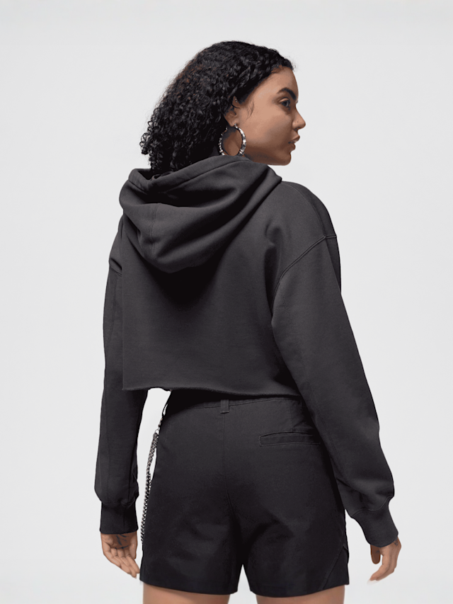 Jordan, Flight Fleece Graphics Hoodie, szary, Obraz 2 z 6