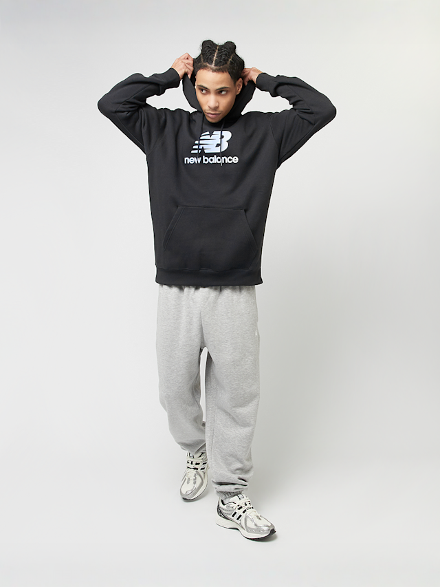 New Balance, Stacked Logo Graphic Hoodie, zwart, Afbeelding 4 van 4