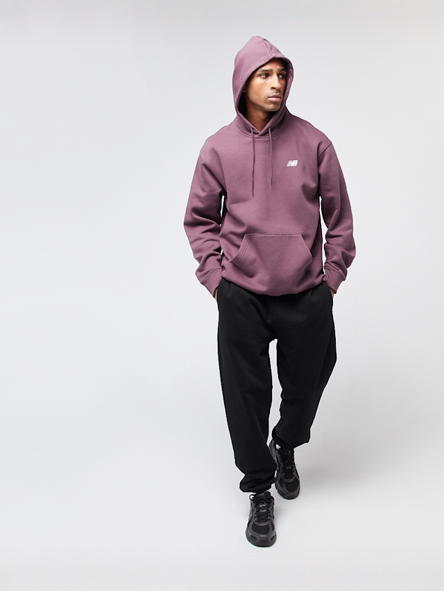 New Balance, Sport Essentials Fleece Hoodie, purple, Image 4 of 4