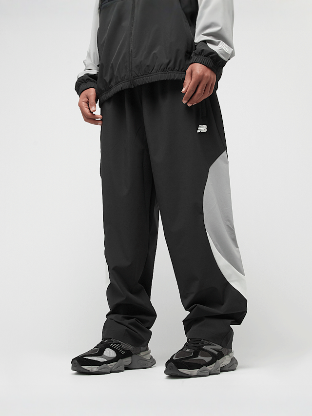 New Balance, Woven Track Pant, black, Image 1 of 7