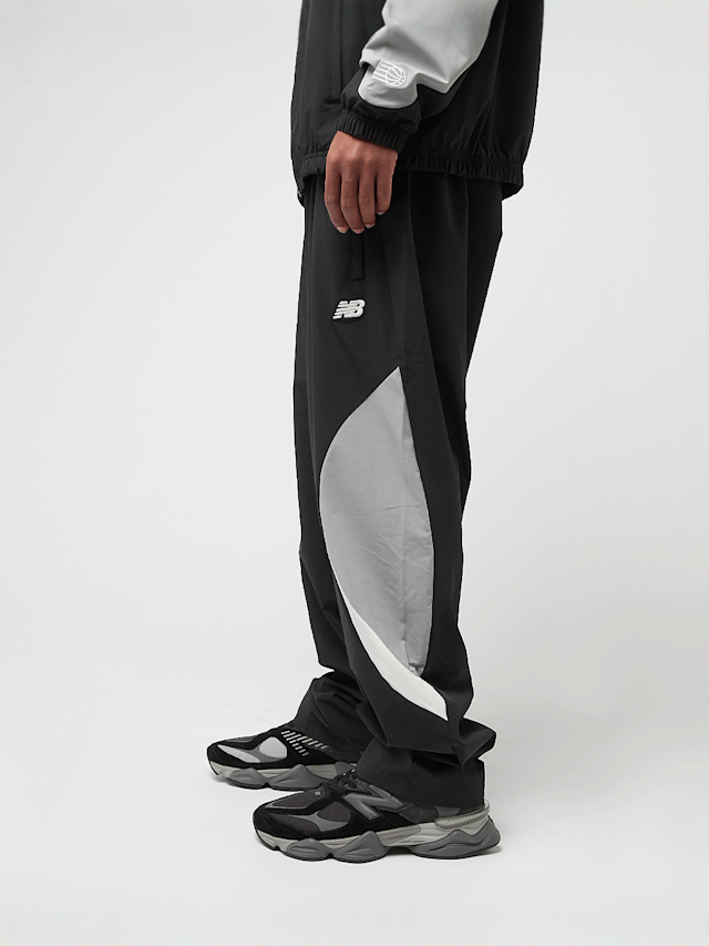 New Balance, Woven Track Pant, black, Image 3 of 7