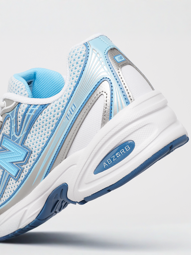 New Balance, 740 white/pink, blue, Image 7 of 7
