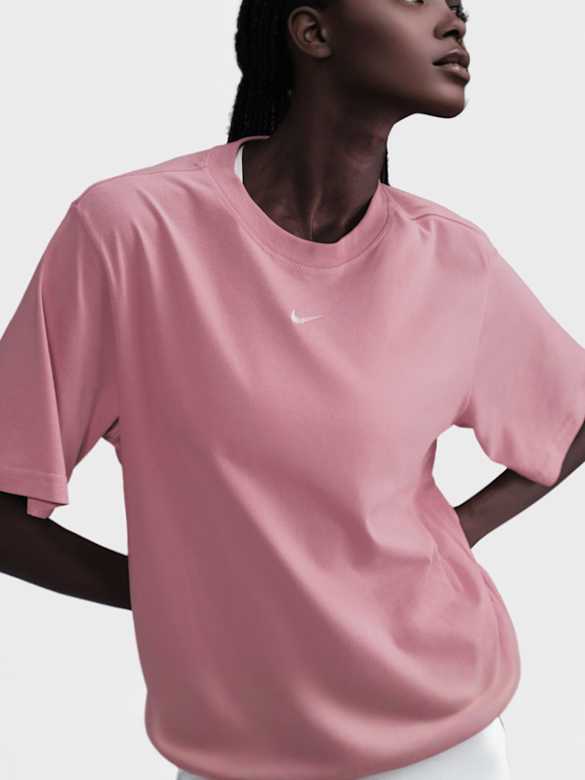 Nike, Sportswear Tee Essential Tee, light pink, Image 3 of 4