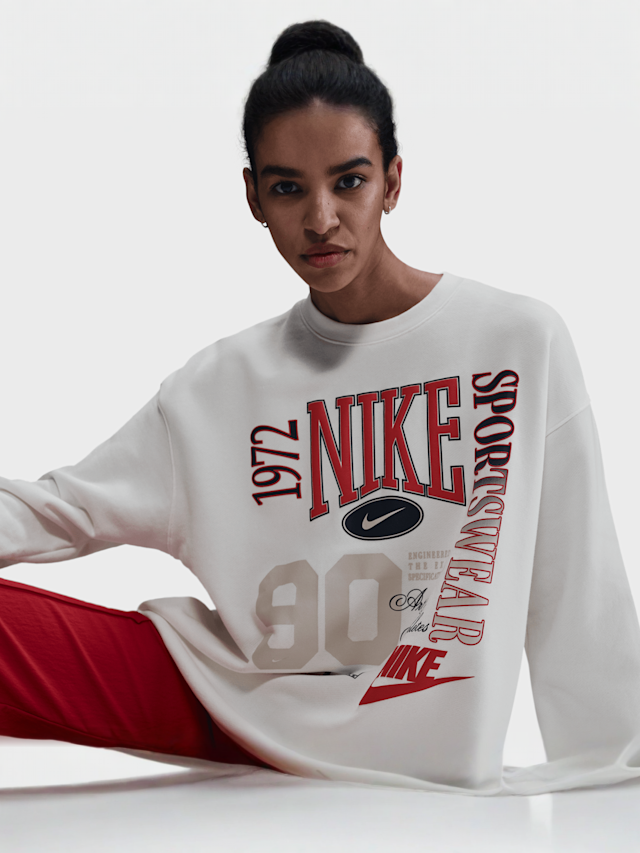 Nike, Sportswear Street Fleece Crew, beige, Image 3 of 4