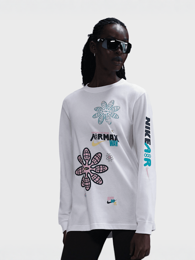 Nike, Sportswear Long Sleeve AMD, wit, Afbeelding 1 van 5