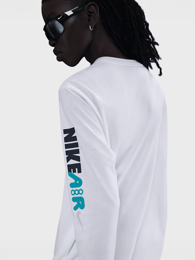 Nike, Sportswear Long Sleeve AMD, wit, Afbeelding 4 van 5