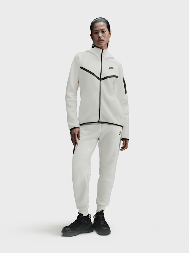 Nike  , Sportswear Tech Fleece Windrunner Full-Zip Hoody, white, Image 4 of 4