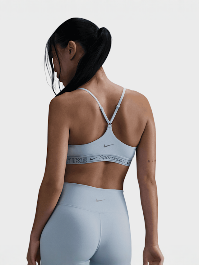 Nike, Indy Bra, niebieski, Obraz 2 z 5