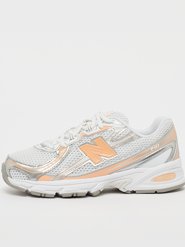 New Balance, 740 white/pink, silver, Image 1 of 7