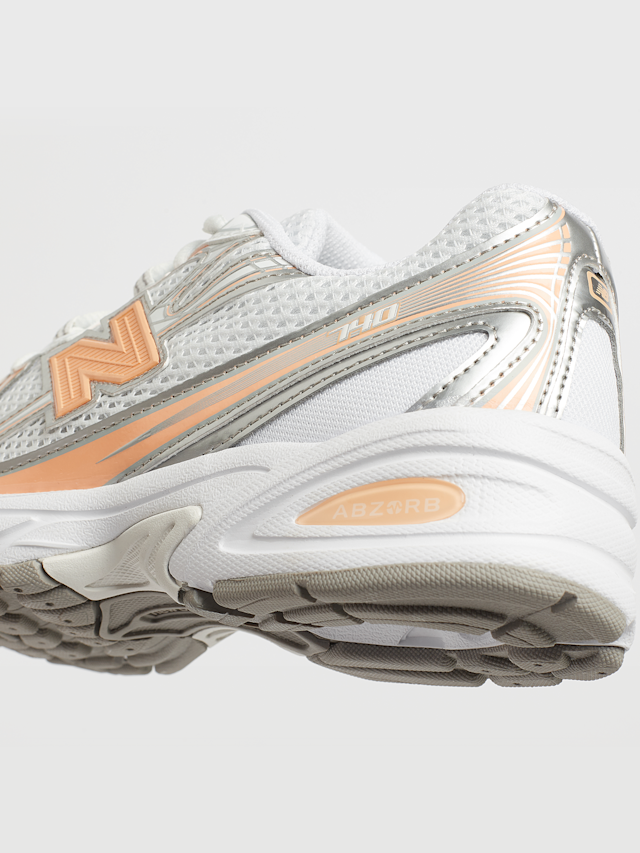 New Balance, 740 white/pink, silver, Image 7 of 7