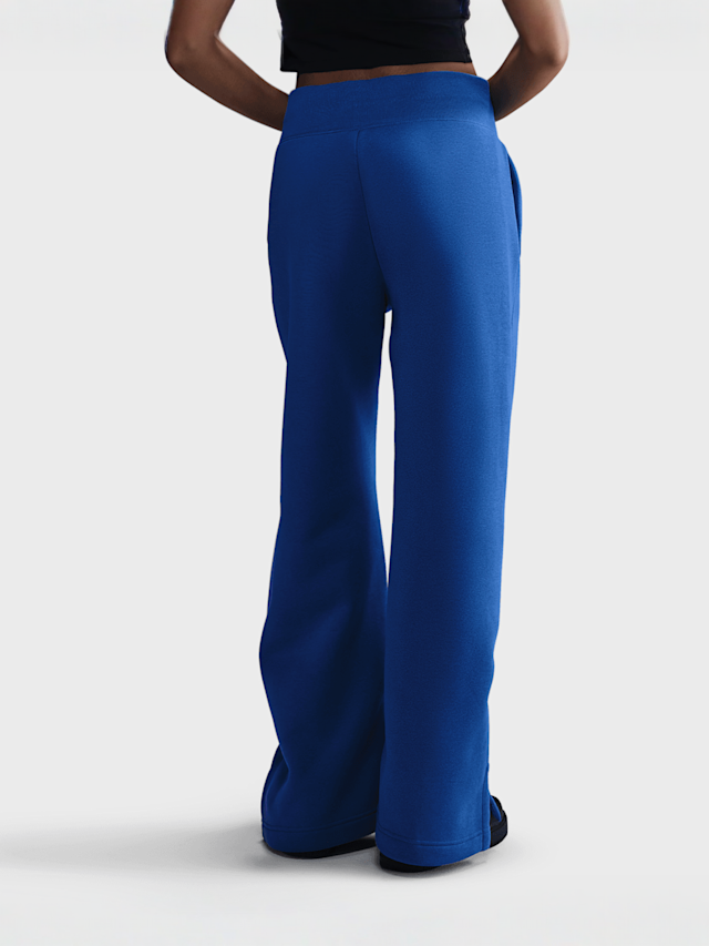 Nike, Sportswear Phoenix Fleece High-Rise Wide Pants, blue, Image 2 of 5