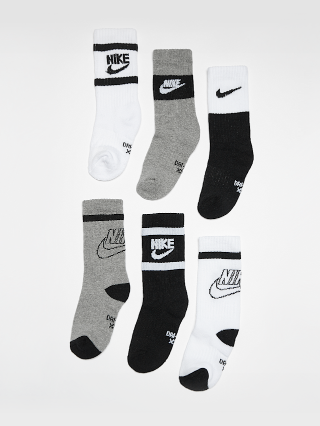 Nike, 6 PACK - Sportswear Retro Crew Socks, multi-colour, Image 1 of 2