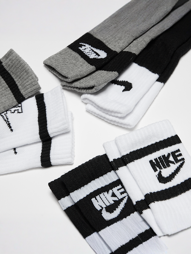 Nike, 6 PACK - Sportswear Retro Crew Socks, multi-colour, Image 2 of 2