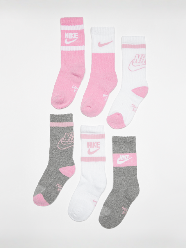 Nike, 6 PACK - Sportswear Retro Crew Socks, light pink, Image 1 of 2