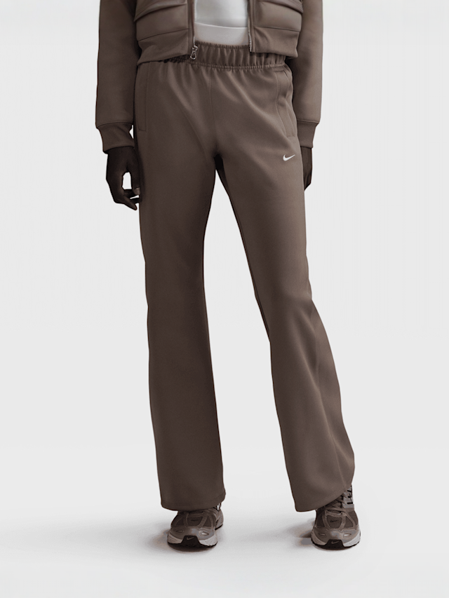 Nike, Sportswear Windrunner Mid-Rise Poly Knit Pants, brown, Image 1 of 4