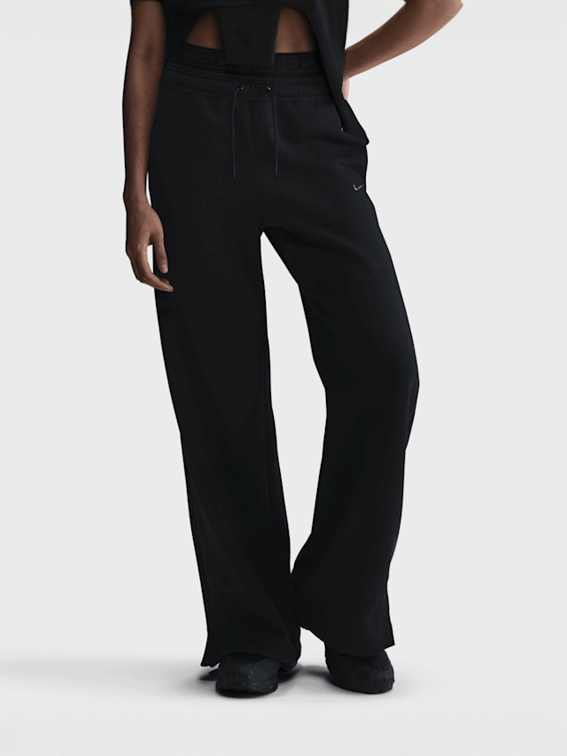 Nike, Sportswear Phoenix Fleece High-Waisted Sweatpants, zwart, Afbeelding 1 van 4