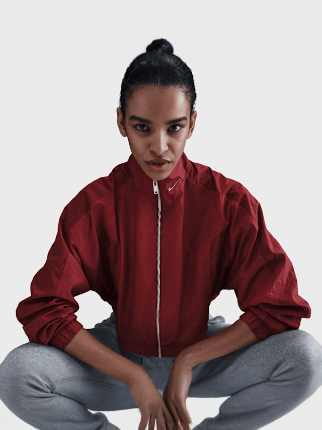 Nike, Sportswear Jacket Woven Street GLS, rood, Afbeelding 1 van 5