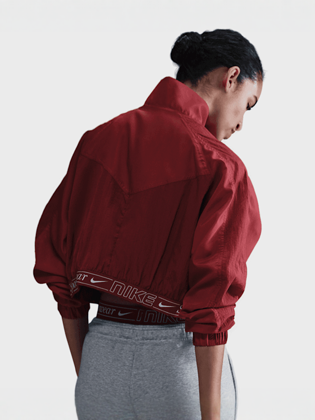Nike, Sportswear Jacket Woven Street GLS, rood, Afbeelding 2 van 5