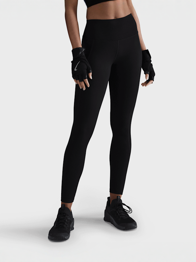 Nike, One Dri-Fit High Rise Tight, zwart, Afbeelding 1 van 7