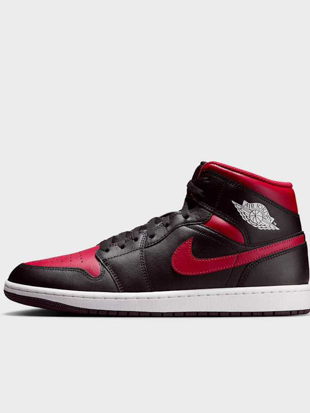Jordan, Air Jordan 1 Mid, black, Image 1 of 8