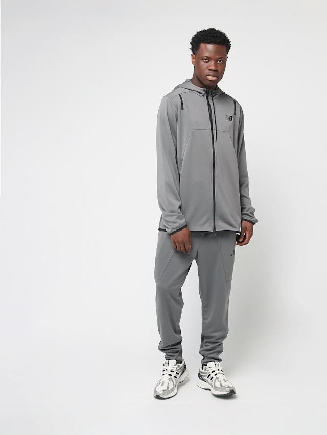 New Balance, Knitted Full Zip Jacket, grey, Image 4 of 4