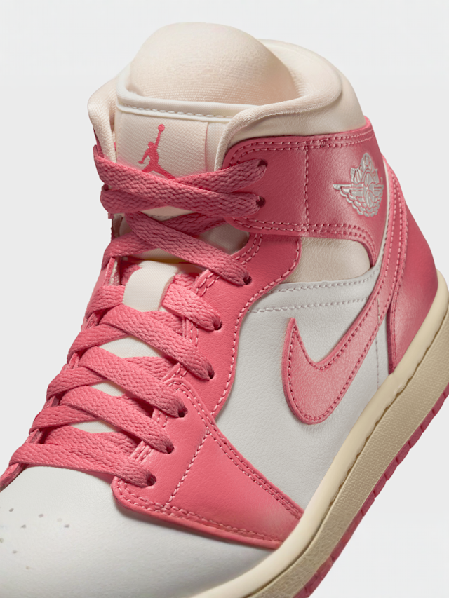 Jordan, WMNS Air Jordan 1 Mid, light pink, Image 7 of 8